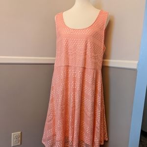 TORRID Crochet Handkerchief Hem Sleeveless Dress